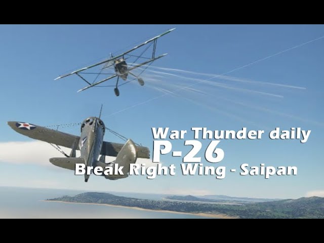 P-26 Break Right Wing - Saipan