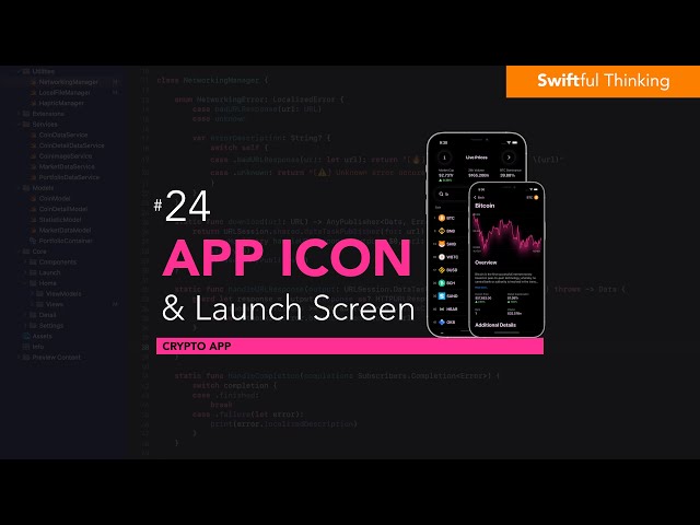 App Icon, Launch Screen, and Launch Animation | SwiftUI Crypto App #24