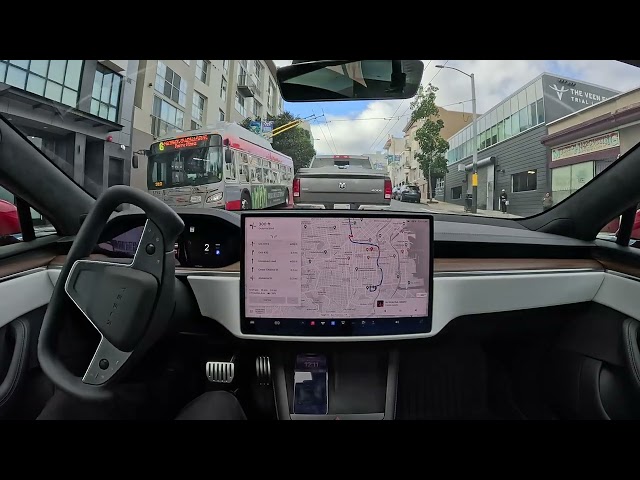 Tesla Full Self-Driving Beta 12.1.2: Cow Hollow to Bernal Heights Curb to Curb with 0 Interventions
