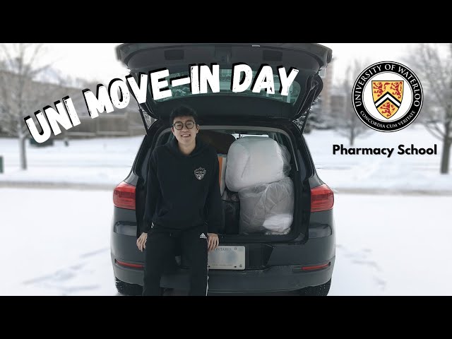 COLLEGE MOVE-IN DAY | moving into University of Waterloo - Pharmacy School *university move-in vlog*