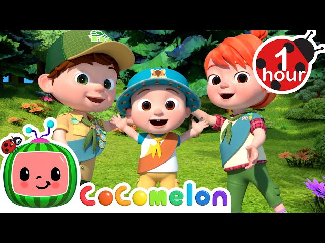 Family Camping Trip! +More | CoComelon Nursery Rhymes & Kids Songs | Love from Moonbug