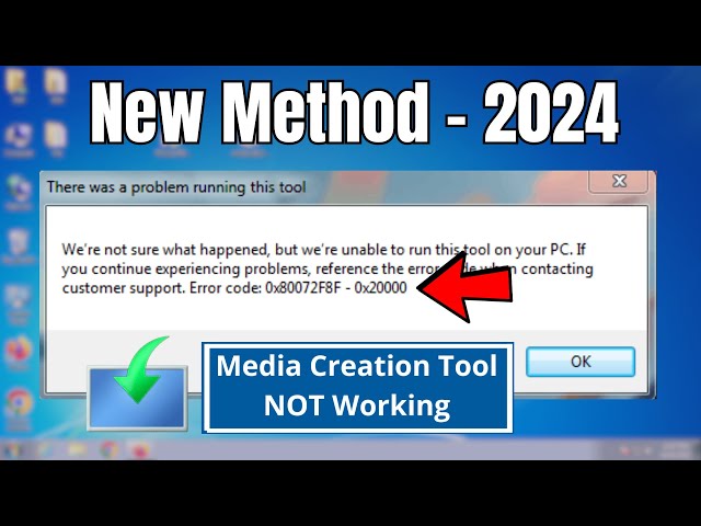 (New Method)- Media Creation Tool Error 0x80072F8F–0x20000 in Windows 7