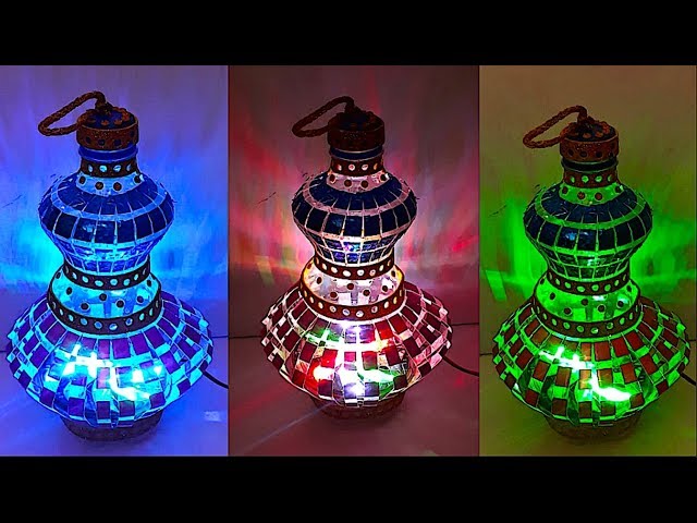 DIY - Lantern/Tealight Holder from plastic bottle (Part 2) | DIY Christmas Decorations Idea