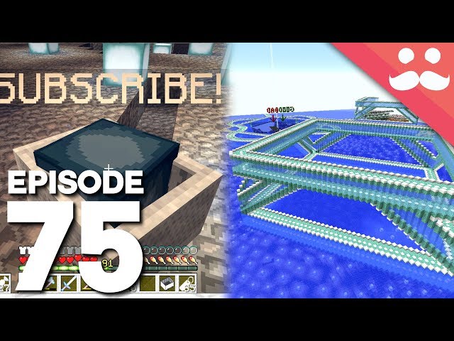 Hermitcraft 5: Episode 75 - SQUID CATCHING and Base Building!