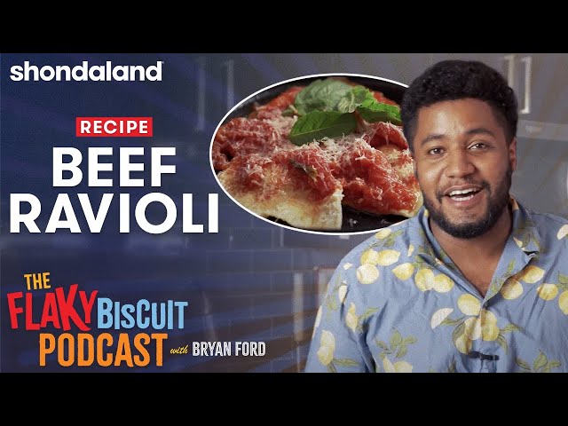 Flaky Biscuit Recipes: Bryan Ford Makes Beef Ravioli for Gianmarco Soresi | Shondaland