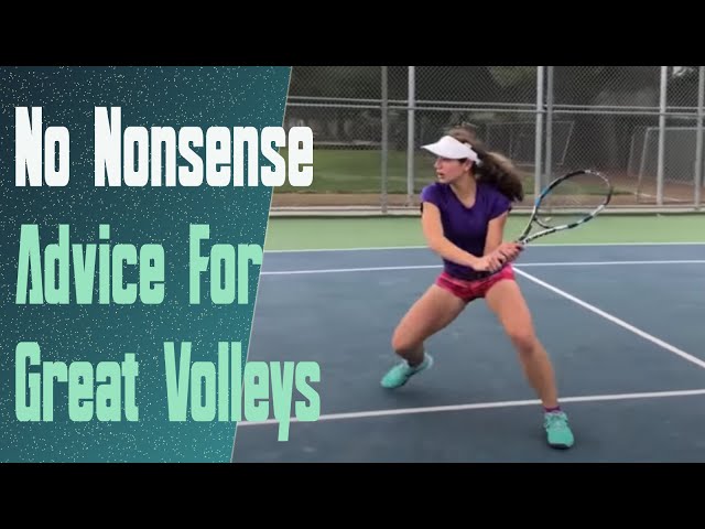 A Simple Tip For Great Volleys