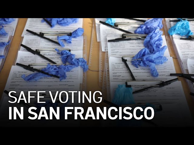 San Francisco's 588 Polling Places Equipped With PPE for Safe Voting