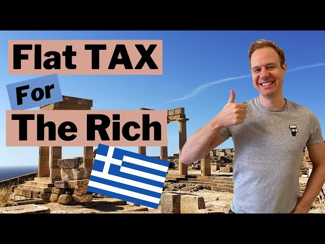 Greece: Flat TAX for HIGH Income Earners