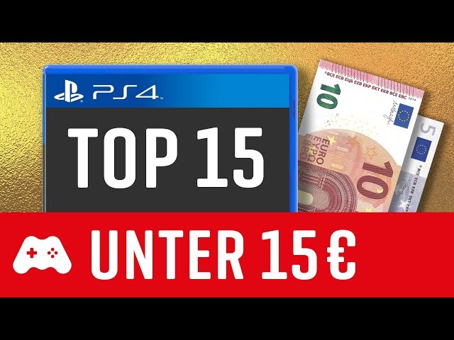 15 gute PS4 Spiele unter 15€!