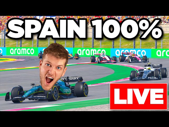 100% Full Spanish GP Vs Viewers! F1 22 Online Races | LIVE 🔴