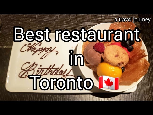 Best restaurant in Toronto | Jacob's Steakhouse | Michelin guide | 73 World's Best Steak Restaurant
