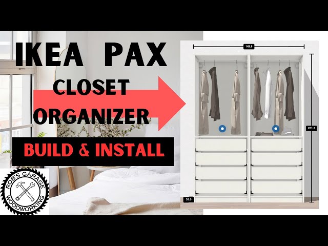 Ikea Pax Wardrobe Build, Install & Review