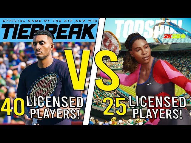 Does Topspin 2k25 have a RIVAL? *TIEBREAK REVIEW & HEAD 2 HEAD*