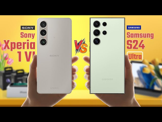 Sony Xperia 1 VI Vs Samsung Galaxy S24 Ultra | Full Comparison 🔥 Which one Better?