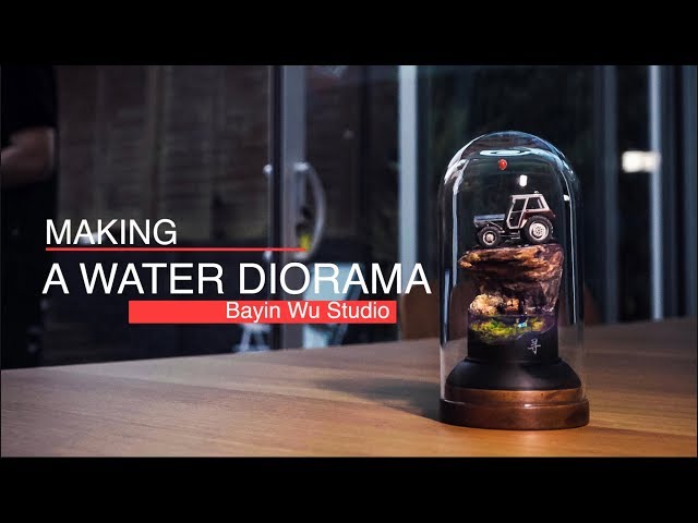 Making an attractive water diorama