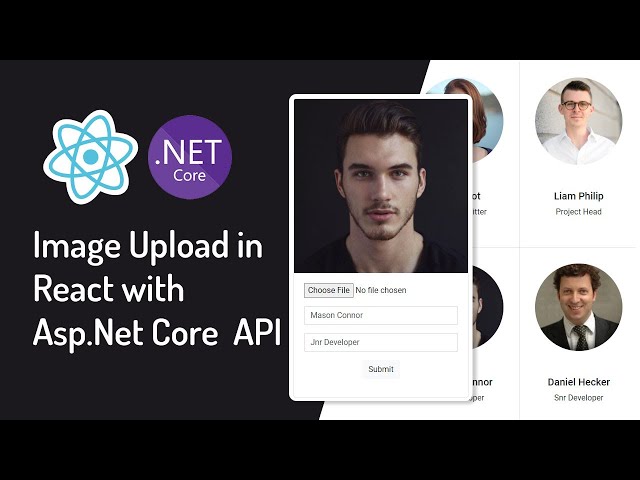 Image Upload in React with Asp.Net Core Web API