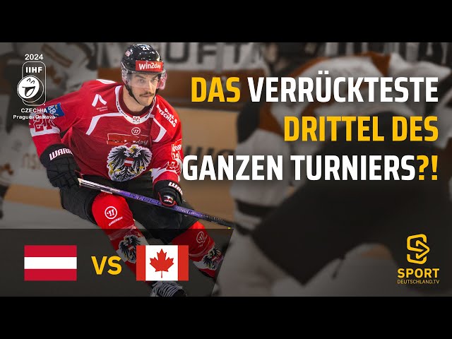 Episches Comeback bei Österreich vs. Kanada - Das Wunder in greifbarer Nähe!| SDTV Eishockey