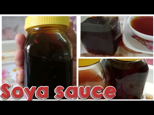 সয়া সস রেসিপি (সংরক্ষণ পদ্ধতি সহ) / Soya sauce Recipe