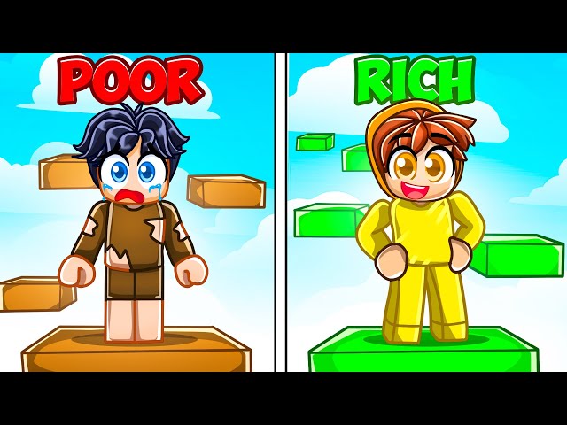 POOR vs RICH Obby in Roblox!