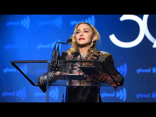 Madonna at the 30th Annual GLAAD Media Awards: “We choose love, and we will not give up.”