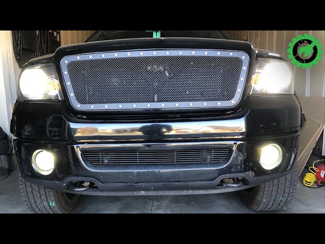 04-08 Ford F150: Get Fog Lights to stay on when using High Beams - Bambi Mode