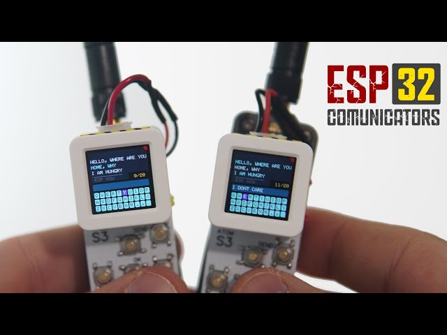 ESP32 - Minimalistic Messenger