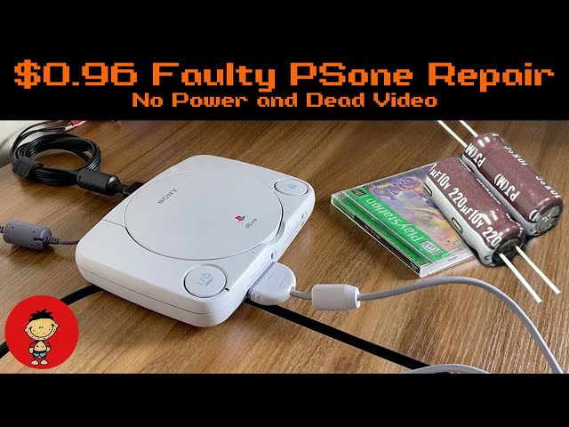 $0.96 Faulty PSone Repair - Retro Console Restoration