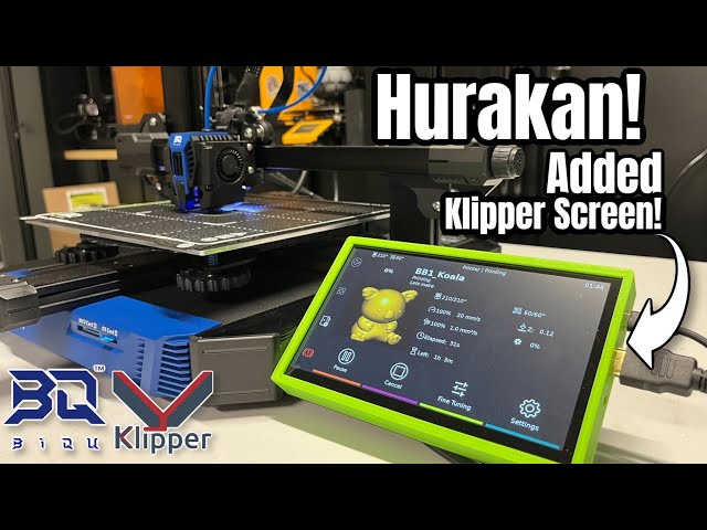 BIQU HURAKAN  REVIEW - With Factory Installed Klipper