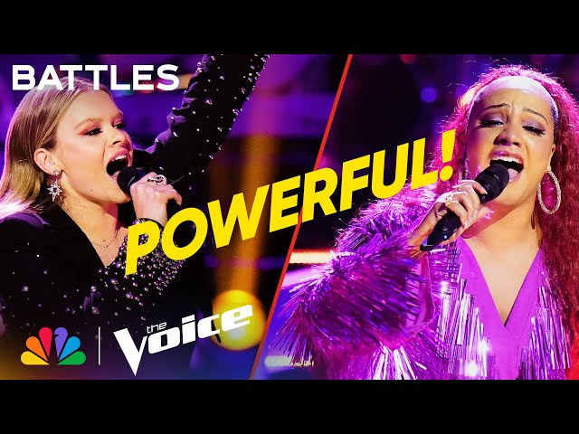 Allie Keck vs. Cait Martin on Roxette's "It Must Have Been Love" | The Voice Battles | NBC