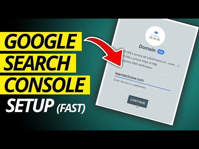 Google Search Console Setup (How to Add a Domain to GSC)