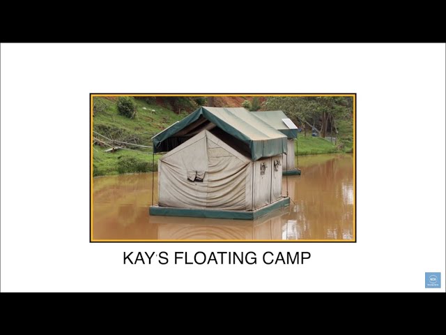 Unique Floating Rooms On A Dam ||Art Of Living