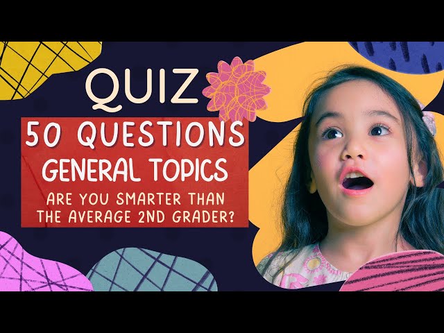 Amazing Facts for Kids: First and Second Grade Quiz Challenge