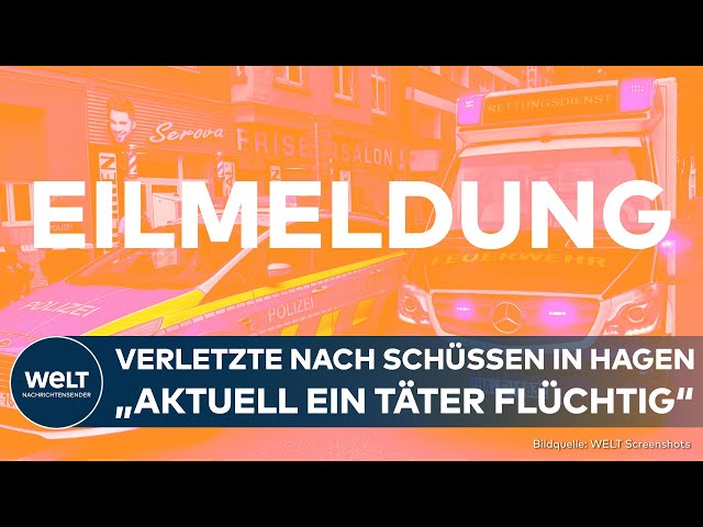 HAGEN: Verletzte nach Schüssen in Innenstadt – Frau schwebt in Lebensgefahr -zweiter Tatort Eilpe?