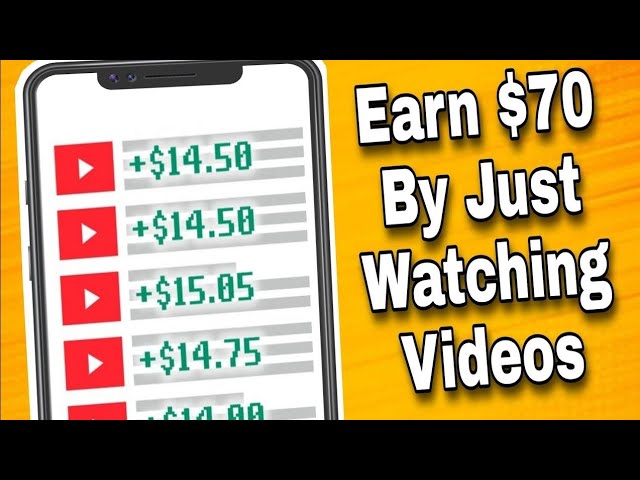 How to Earn $70 by Watching YouTube Videos A Step by Step Guide