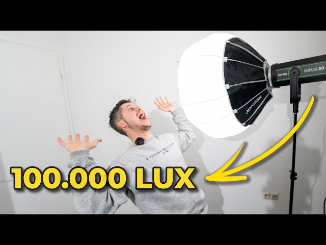 Dieses Videolicht kann bis zu 100.000 LUX - Viltrox Ninja 30