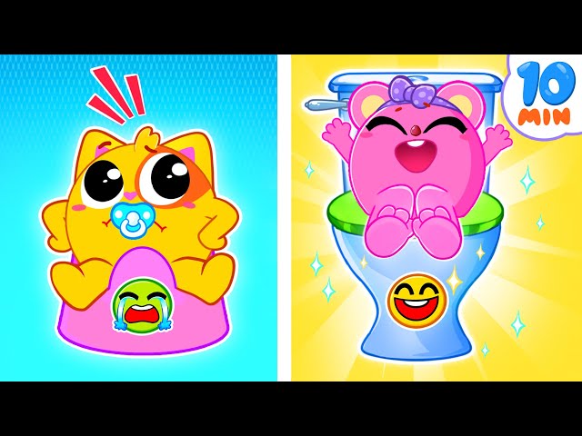 Potty Training for Kids | Funny Songs For Baby & Nursery Rhymes by Toddler Zoo