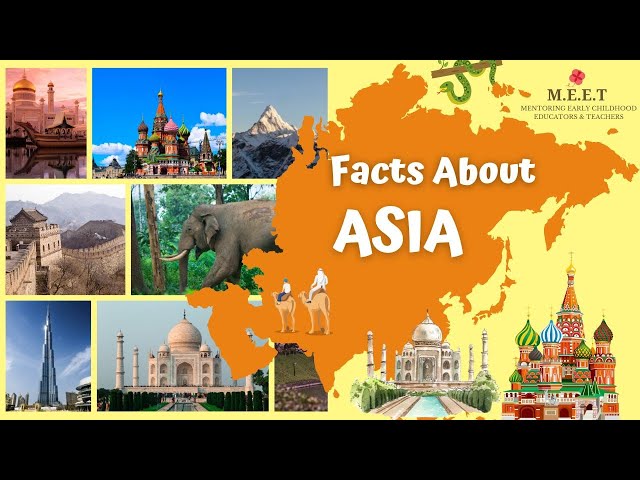 Learn All about Asia for Kids | Learn all about the amazing continent of Asia