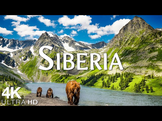 Siberia 4K - Scenic Relaxation Film with Peaceful Calming Music and Nature - 4K Video Ultra HD