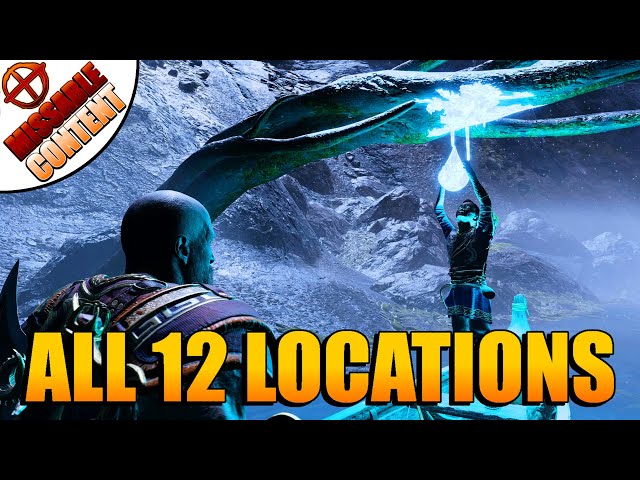 GOD OF WAR Yggdrasil Dew Locations - How To Upgrade Kratos' Stats
