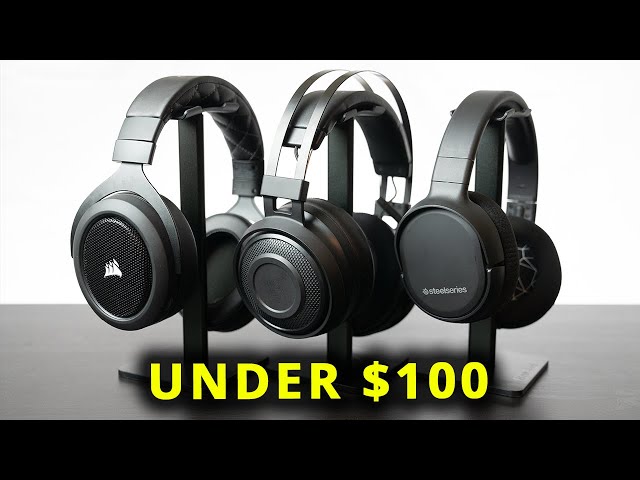 Top 3 Wireless Gaming Headsets Under $100! [PC, PS4, & XBOX]