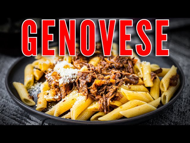 How To Make Pasta Alla Genovese - Neapolitan Beef and Onion Pasta Sauce