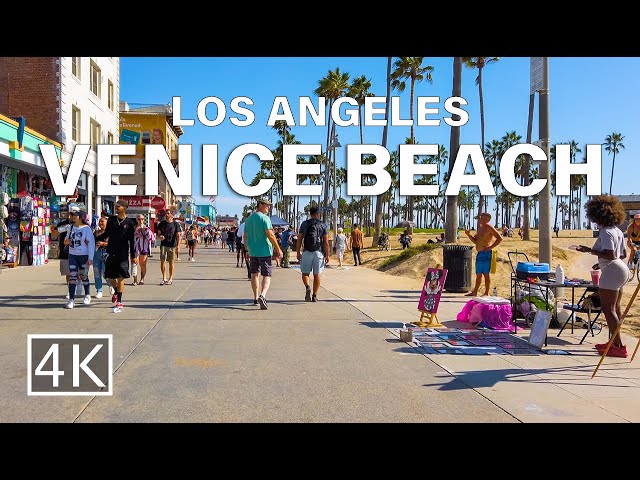 [4K] Venice Beach - Los Angeles, California - Walking Tour