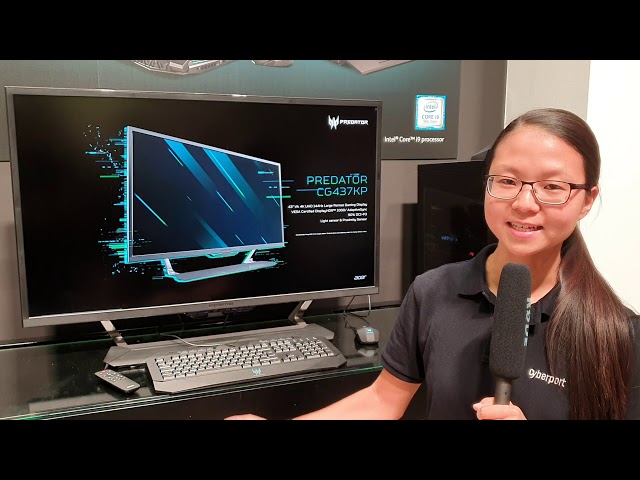 #IFA2019: Acer Predator CG437KP 43" Gaming-Monitor mit Helligkeits- & Annäherungssensor I Cyberport