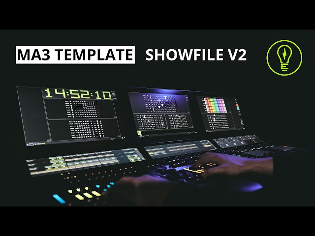 The most versatile MA3 TEMPLATE SHOWFILE (ideal for busking) - TRAILER