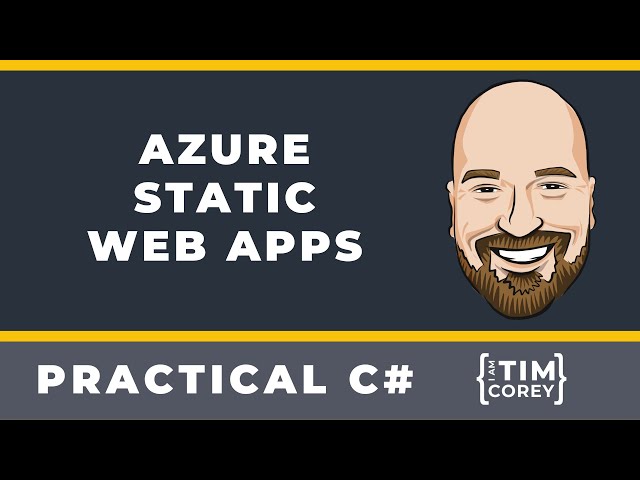 Intro To Azure Static Web Apps - Free Hosting, SSL, Global Distribution, and More