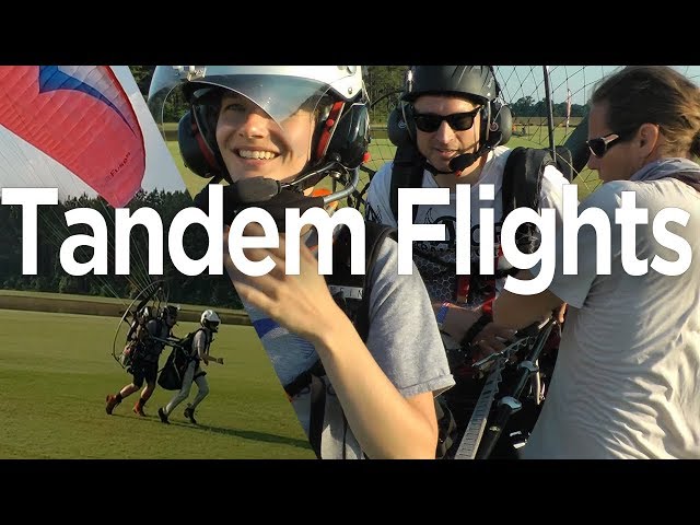 Tandem Paramotor Flights w/ Alayna