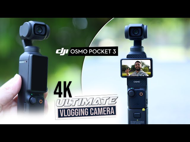 Ultimate 4K Vlogging Camera With Ai Tracking : DJI OSMO Pocket 3 (Hindi)
