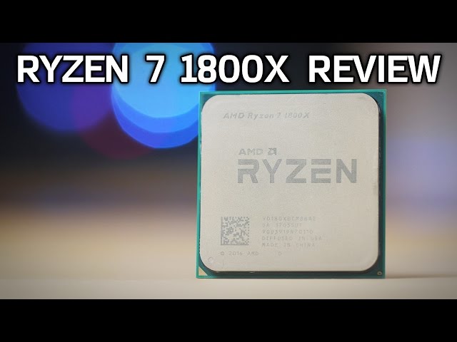 ZEN BENCHMARKS! Ryzen 7 1800X Review vs 6850K, 7700K & FX-8350