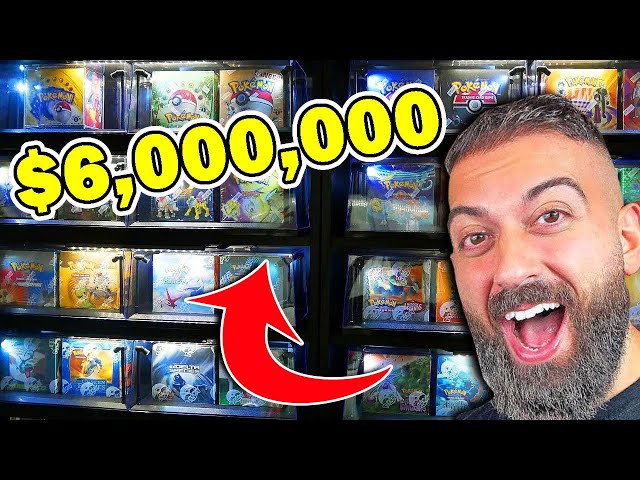 PokeRev is Selling His Pokemon Card Collection for $6 Million Dollars