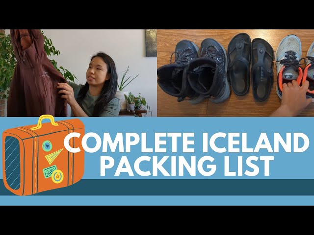 What to Pack for your Iceland Camping Trip!
